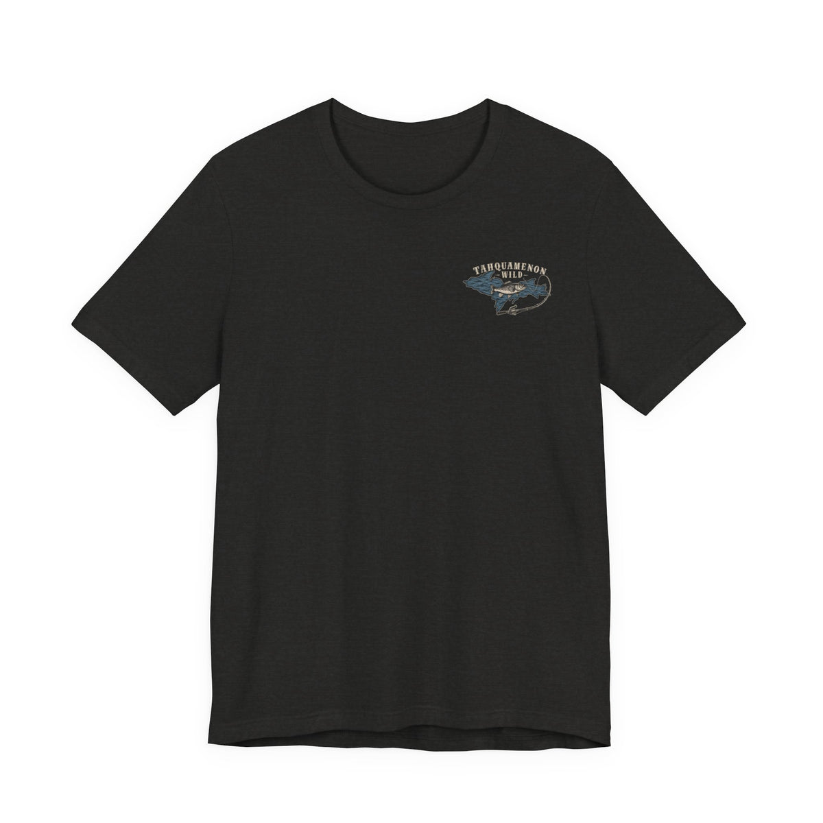 Fish the Wild T-Shirt | Michigan Walleye Fishing Tee | Upper Peninsula Outdoor Shirt