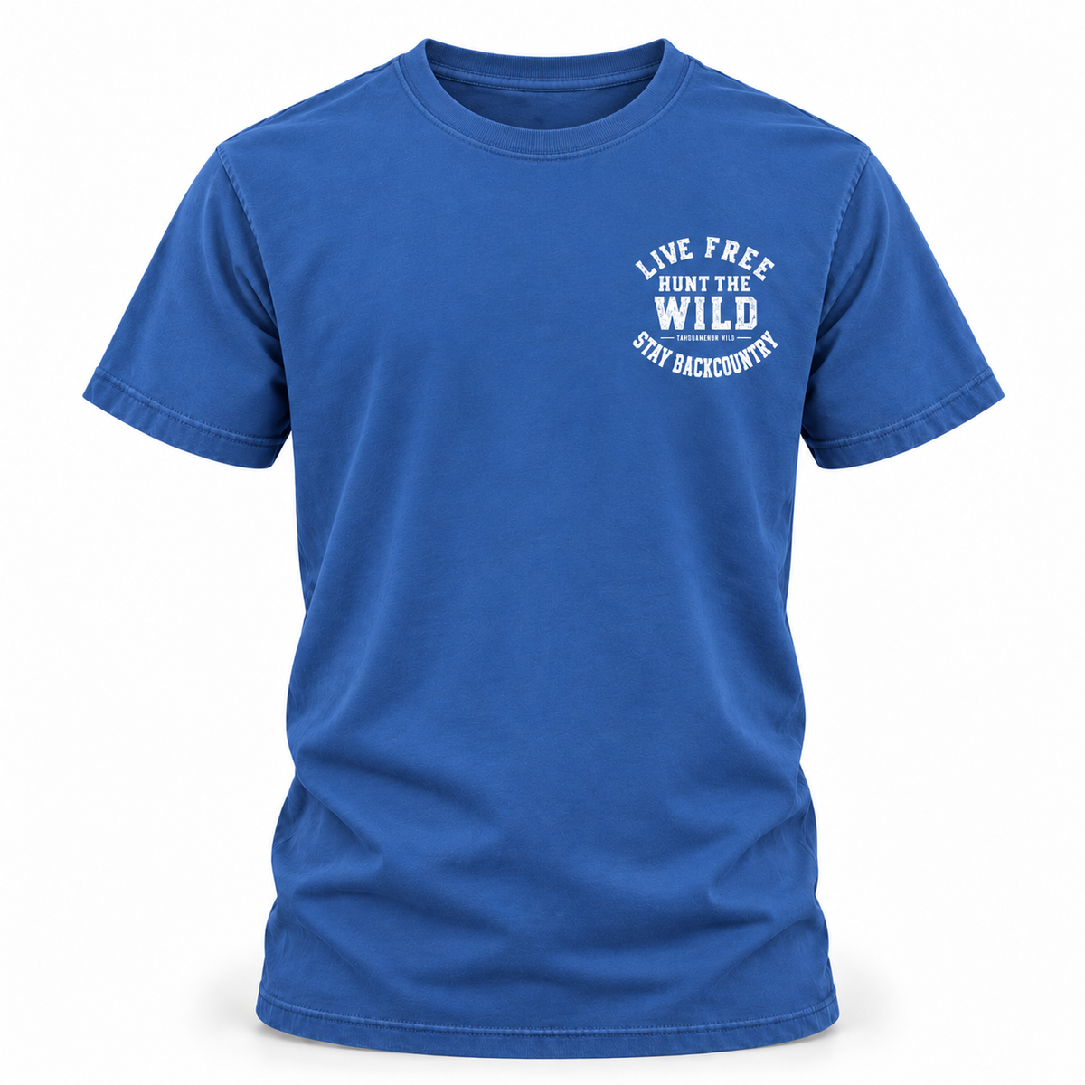 Live Free Hunt the Wild Stay Backcountry Tee | Outdoor Adventure T-Shirt