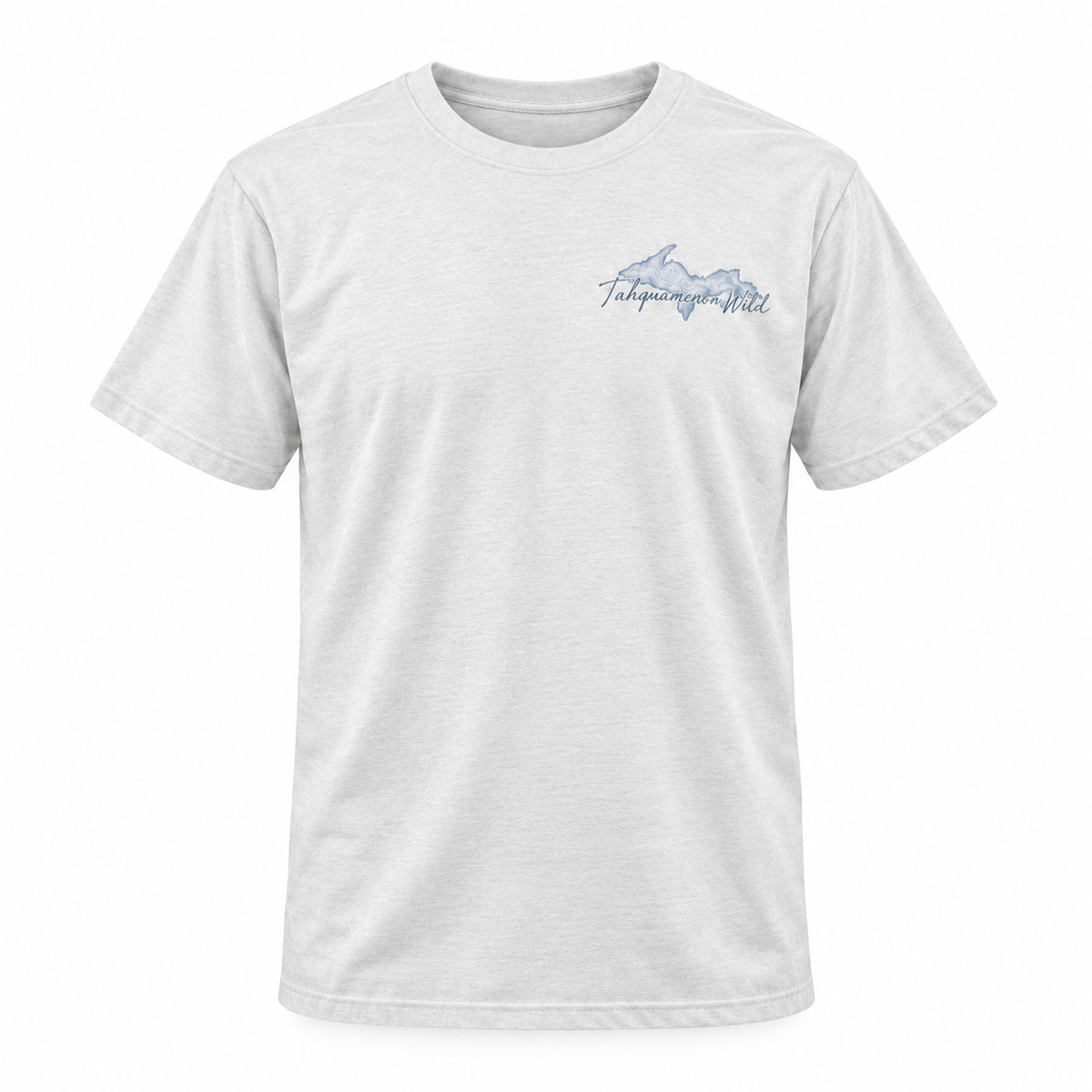 Tahquamenon Wild Bass Fishing Shirt | Cast Hook Land Repeat Tee | Michigan Upper Peninsula T-Shirt