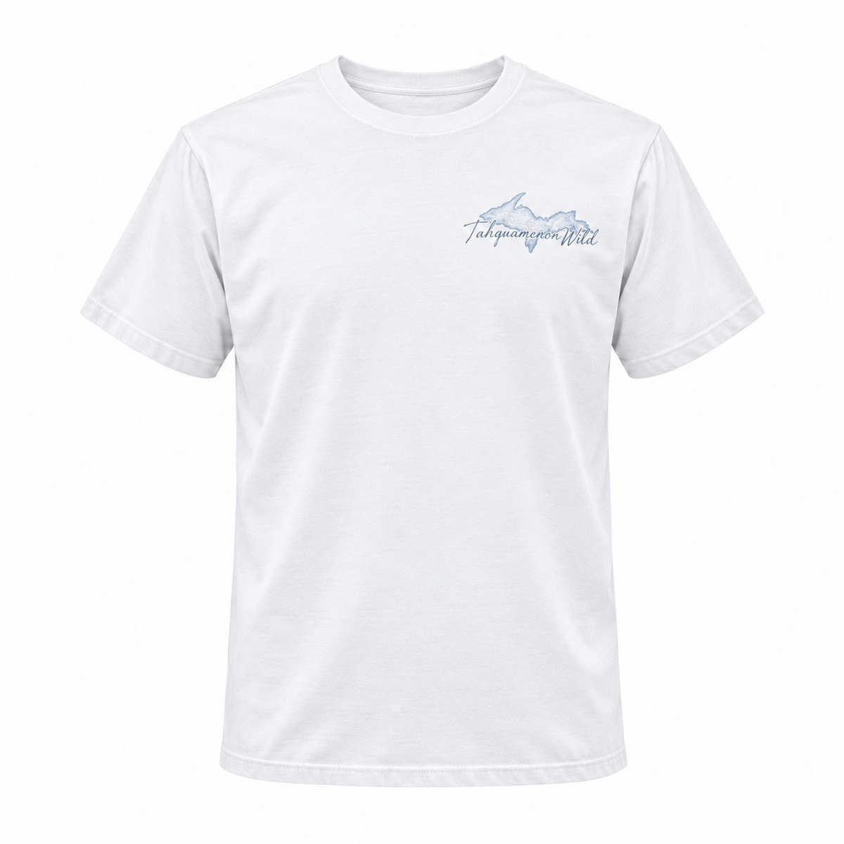 Tahquamenon Wild Bass Fishing Shirt | Cast Hook Land Repeat Tee | Michigan Upper Peninsula T-Shirt